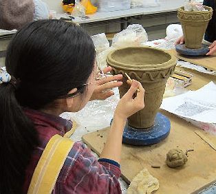 縄文土器作り